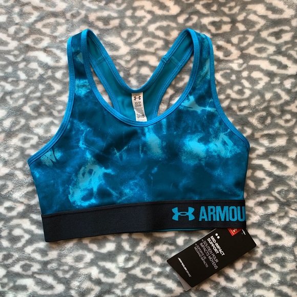 Under Armour Mid Impact Support Sports Bra XS - Picture 2 of 10
